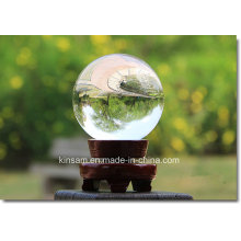 Boule en verre transparent moderne simple en cristal